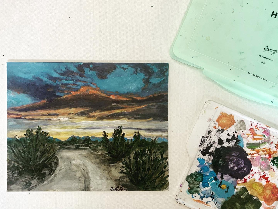 Desert sunset