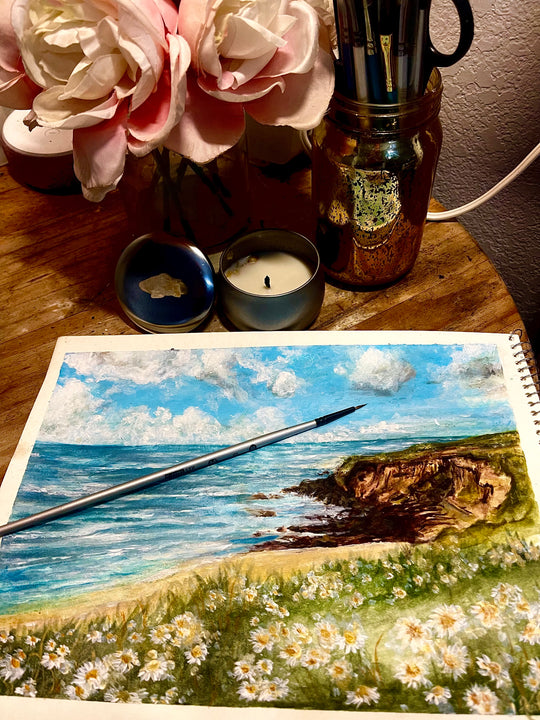 Seaside daisies