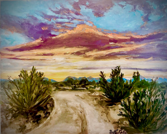 Desert sunset